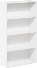 4-Tier Bookcase/Bookshelf/Storage Shelves, White