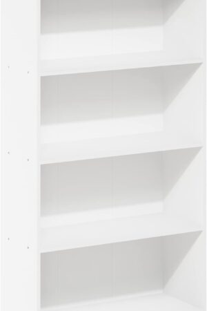 4-Tier Bookcase/Bookshelf/Storage Shelves, White