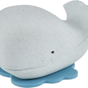 Whale Bath Toy - Bath Toy for Babies and Toddlers - 100% Natural Rubber, Plant Based, Plastic-Free, BPA-Free