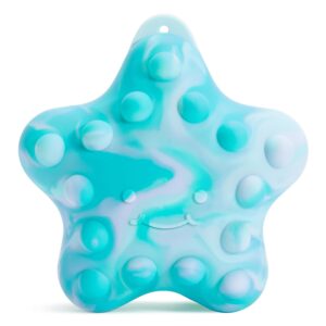 Bath Toy, Mold Free Baby and Toddler Bathtub Toy with Sensory and Fidget Play, Starfish